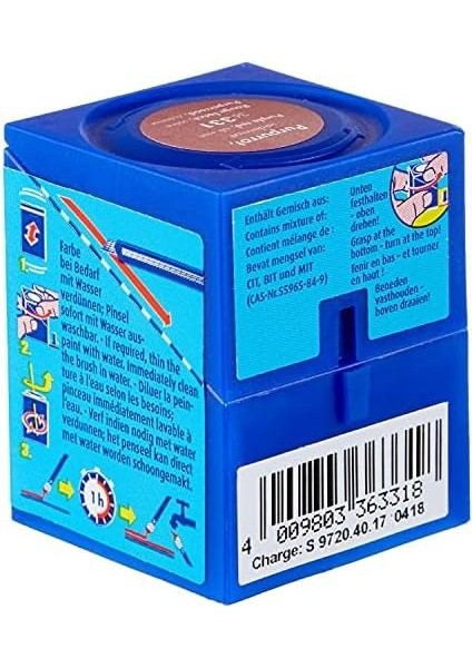- - Su Bazlı Maket Boyası Mor Kırmızı Ipek 18 ml (36331)