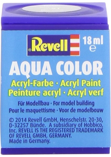 - - Su Bazlı Maket Boyası Çelik Metalik 18 ml (36191)