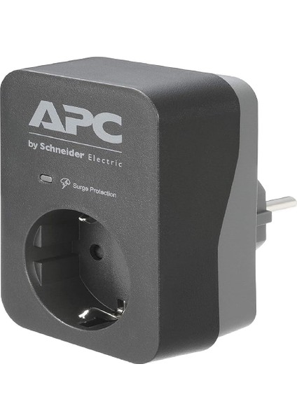 - Schneider Electric Tekli Akım Korumalı Priz Gri PME1WB-GR
