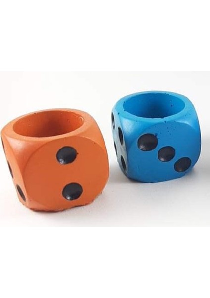 6cm Zar Saksı Silikon Kalıp K-579, Kokulu Taş Mum Reçine Sabun Alçıya Uygun