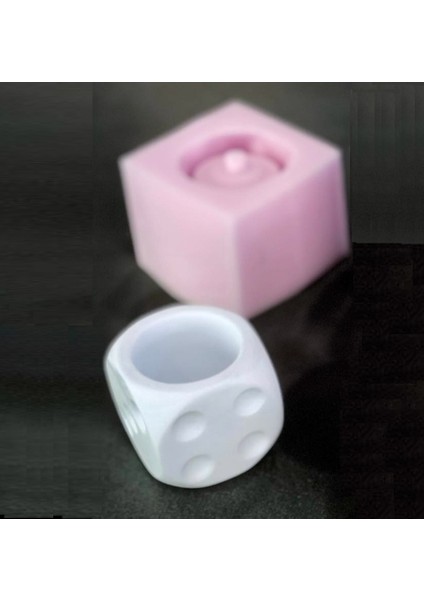 6cm Zar Saksı Silikon Kalıp K-579, Kokulu Taş Mum Reçine Sabun Alçıya Uygun fiyatları