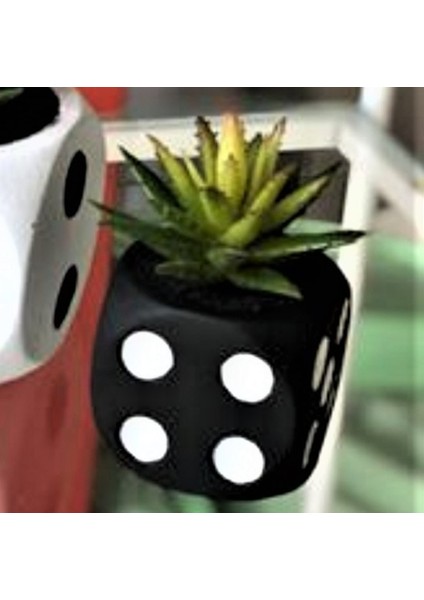 6cm Zar Saksı Silikon Kalıp K-579, Kokulu Taş Mum Reçine Sabun Alçıya Uygun