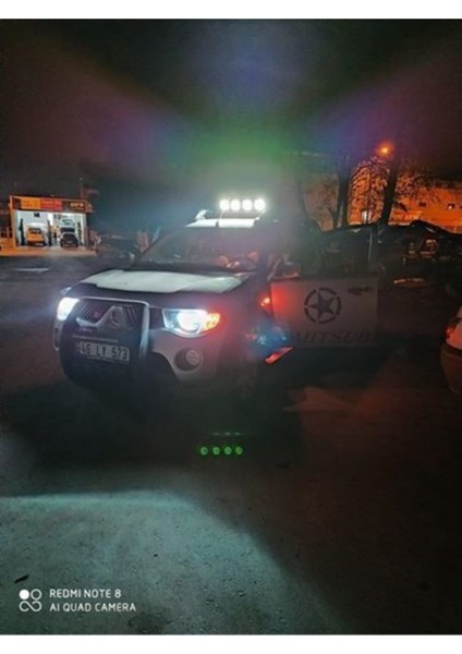 6 Adet 14 LED Yuvarlak Off Road Sis Farı Çalışma Lambası Projektör fırsatları