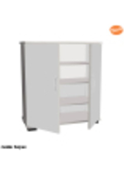 2 Kapaklı 4 Raflı Ayakkabılık indirimleri