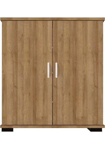 EU-112 Ayakkabılık Çok Amaçlı Dolap Antre Ayakkabılık 4 Raflı Ayakkabı Dolabı - Meşe modelleri