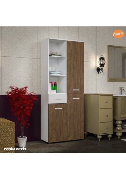 Banyo Dolabı Çok Amaçlı Dolap Mutfak Dolabı Ofis Dolabı Raflı Kapaklı modelleri