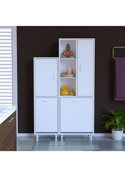 Mis Urla Yenice Banyo Dolabı Mutfak Dolabı Oyuncak Dolabı Çok Amaçlı Dolap 97 x 165 cm