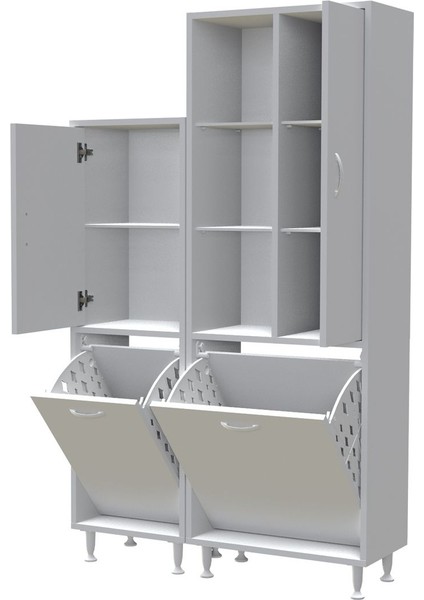 Mis Urla Yenice Banyo Dolabı Mutfak Dolabı Oyuncak Dolabı Çok Amaçlı Dolap 97 x 165 cm