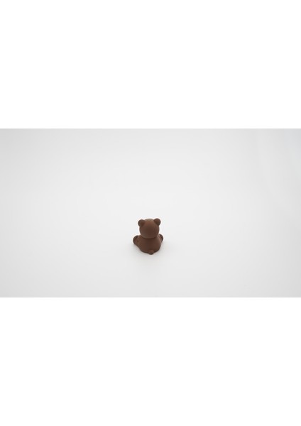 Ayı Oturan Kalp Tutan 3D Hareketli Model