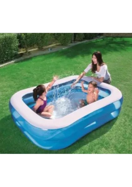 Jumbo Dikdörtgen Havuz 211 x 132 x 46 Cm. 12819