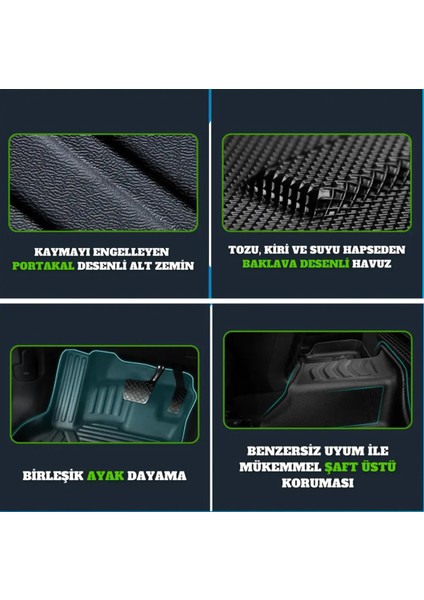 Ford Connect 5.5 Havuzlu Paspas Trobus Araca Özel Yeni Teknoloji 2013-2022