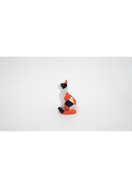 Kedi Şeklinde 3D Magnet Puzzle
