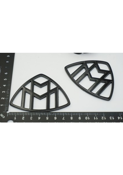 Maybach Yan Kanatlar Siyah Abs Logo Arma Seti modelleri