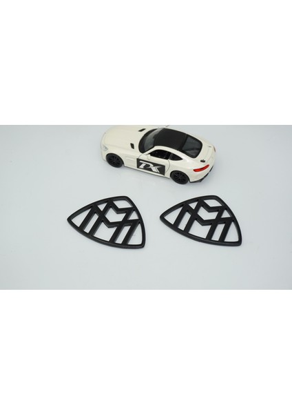 Maybach Yan Kanatlar Siyah Abs Logo Arma Seti fırsatları