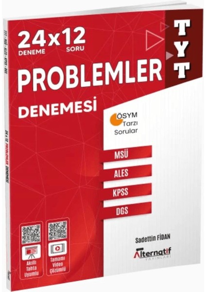 Tyt Problemler 24X12 Denemesi