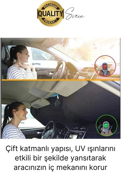 Katlanabilir Ön Cam Araba Güneşliği Uv Işık Engelleyici Isı Koruması Perde Çantalı Koruma Gölgelik modelleri