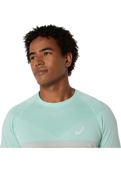 Seamless Ss Top Erkek Pembe Kısa Kollu Tshirt 2011C398-700