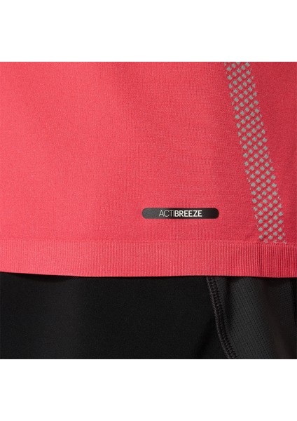Seamless Ss Top Erkek Pembe Kısa Kollu Tshirt 2011C398-700