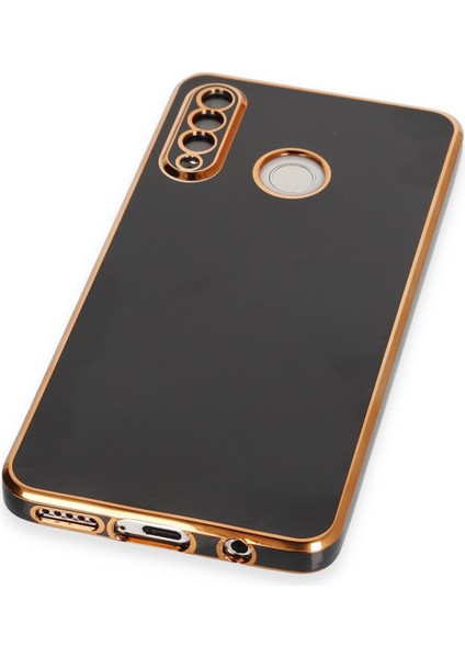 Huawei P30 Lite Kılıf Volet Silikon - Siyah 11
