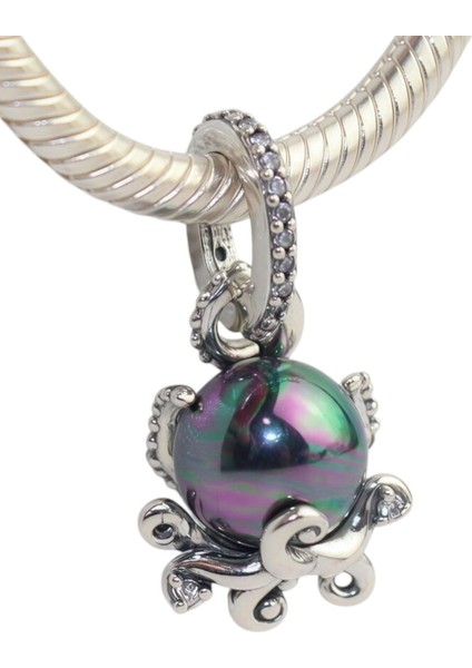 Küçük Deniz Kızı Ursula Charm | 925 Ayar Gümüş