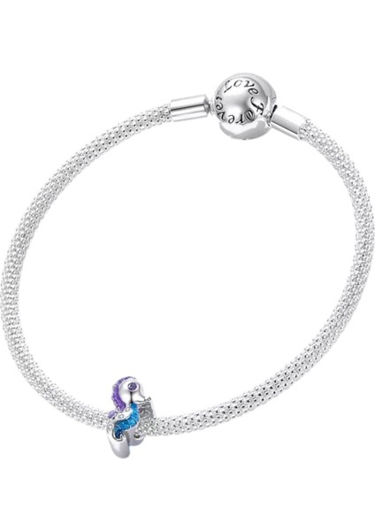Yavru Deniz Atı Charm | 925 Ayar Gümüş