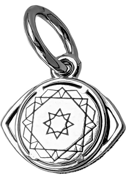 The Avengers Doktor Strange Agamotto Gözü Charm | 925 Ayar Gümüş