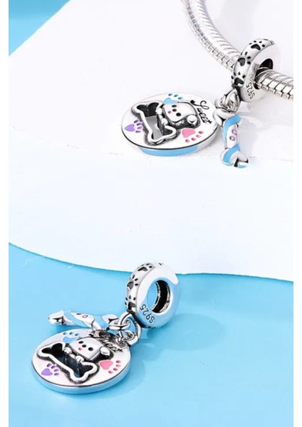 Tatlı Patiler Yavru Köpek Charm | 925 Ayar Gümüş