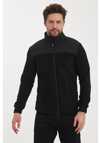 Erkek Garnili Fermuarlı Polar Sweat modelleri