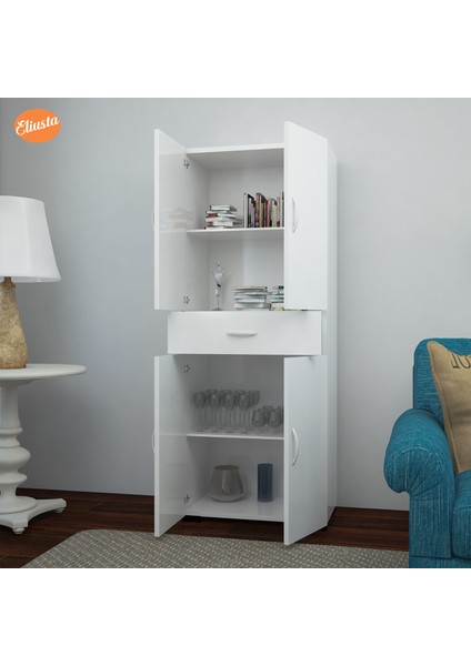Banyo Dolabı Cok Amaclı Ofis Dolabı Mutfak Dolabı Cekmeceli Raflı Dolap