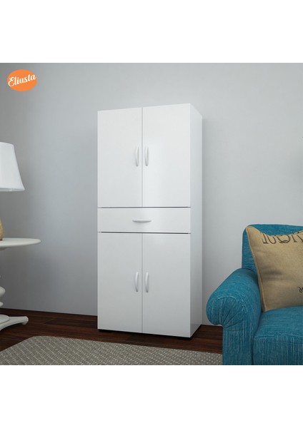 Banyo Dolabı Cok Amaclı Ofis Dolabı Mutfak Dolabı Cekmeceli Raflı Dolap