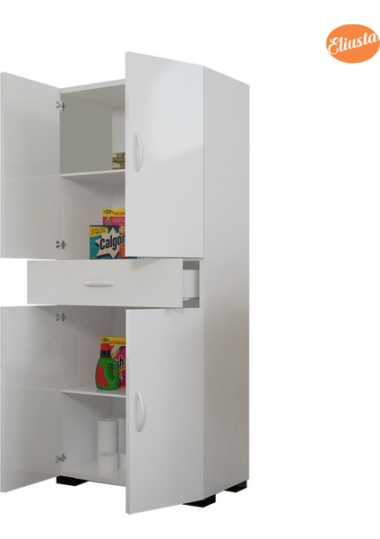 Banyo Dolabı Cok Amaclı Ofis Dolabı Mutfak Dolabı Cekmeceli Raflı Dolap