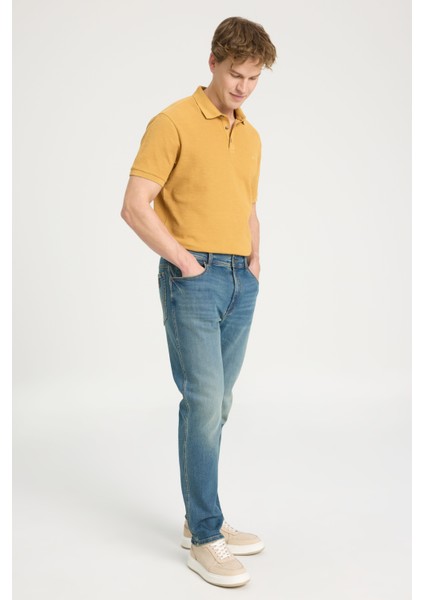 Regular Fit Normal Kesim Normal Bel Düz Paça Mavi Texas Jean Kot Pantolon fiyatları