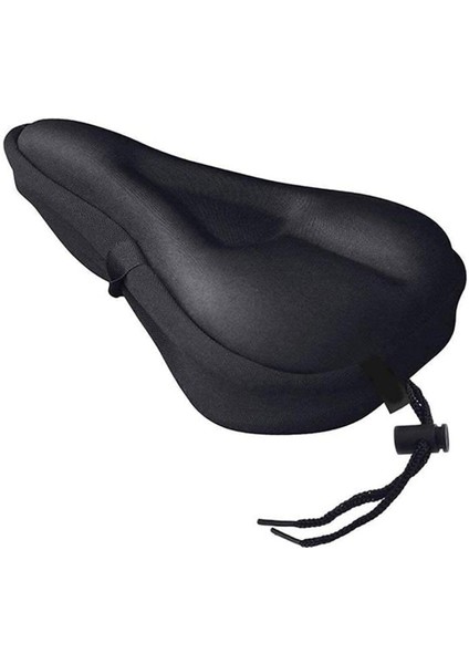 Bisiklet Jelli Sele Kılıfı 265X180 Bisiklet Koltuk Kılıfı Ultra Yumuşak Dolgulu Jel Rahat