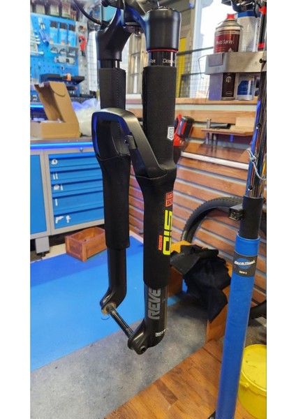 Bisiklet Amortisör Rock Shox Sid Baskılı Maşa Koruma Kılıfı