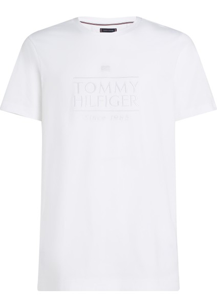 Beyaz Erkek T-Shirt MW0MW38620YBR
