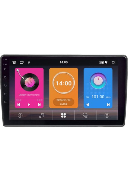 Fiat 500L Android Multimedya Sistemi (2012) 8+128 GB 4K OLED