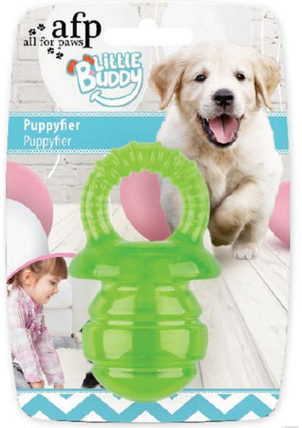 Little Buddy - Puppyfier- Lastik Emzik Yeşil S