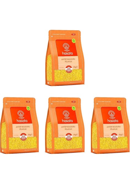 Pilavlık Antep Bulguru 2000 Gram x 4 Adet