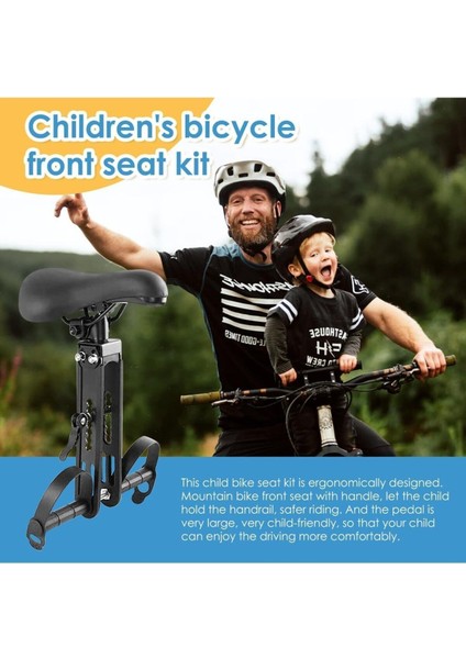Bisiklet Çocuk Taşıyıcı Ön Taşıyıcı Kadro Bağlantılı Tutma Dahil Alüminyum Mtb-Yol-Şehir