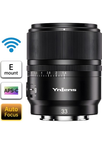 33MM F/1.4s Da Dsm Wl Aps-C Otofokus Wireless Lens (Sony E)