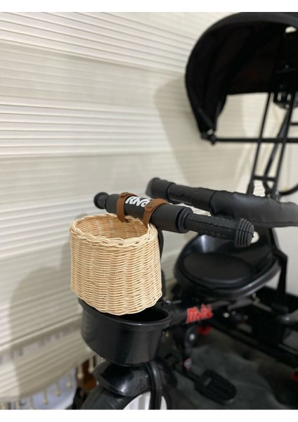 Büyük Hasır Sepet ,bambu Scooter Sepeti, Çocuk Scooter /rattan Bisiklet Sepeti