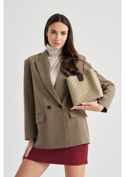 Desenli Kadın El ve Omuz Çantası (Yurt Dışından) fiyatları