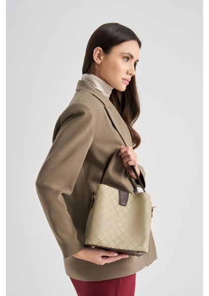 Desenli Kadın El ve Omuz Çantası (Yurt Dışından) fırsatları