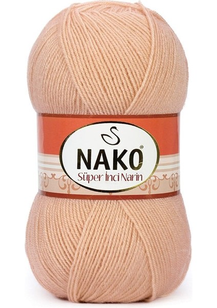 Süper Inci Narin 3164 Somon (5 Adet) Örgü Ipi