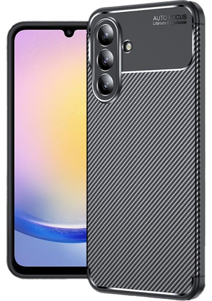 Samsung Galaxy A26 Kılıf Karbon Desenli Şık Negro Premium Silikon Kapak
