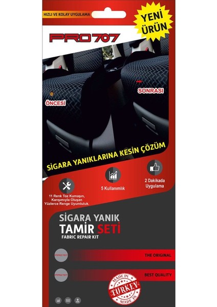 Sigara Yanık Tamir Seti
