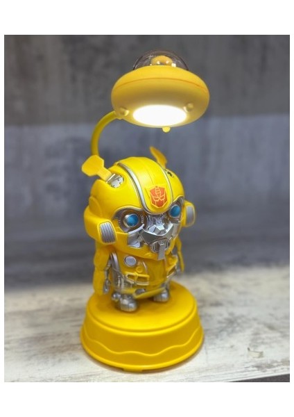 Transformers Masa Üstü Lamba USB Şarjlı Bumblebee Model
