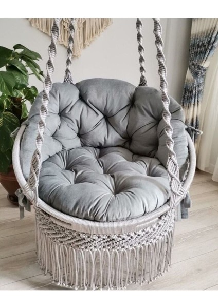 Caviss Home Makrome Salıncak Minderi Bahçe Mobilyaları modelleri