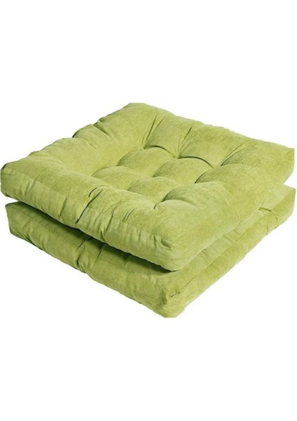 Yer Oturma Minderi Ev Dekorasyon Çok Amaçlı Kadifemsi Babyface Kumaş Tasarım 60 x 60 cm
