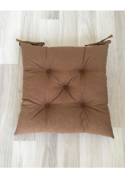 Sandalye Minderi kahve Renk, 40 x 40 cm .